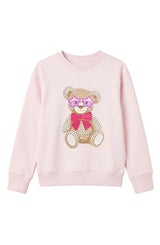 Rhinestone Bear Sweatshirt