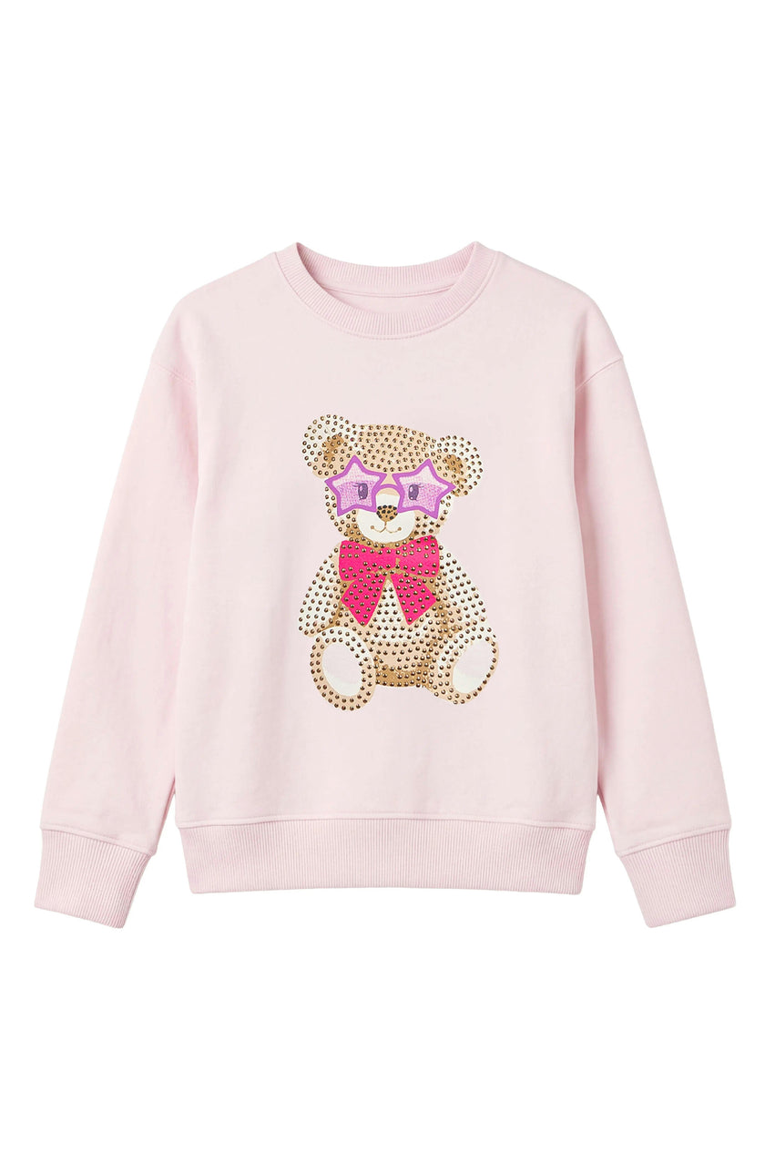 Rhinestone Bear Sweatshirt