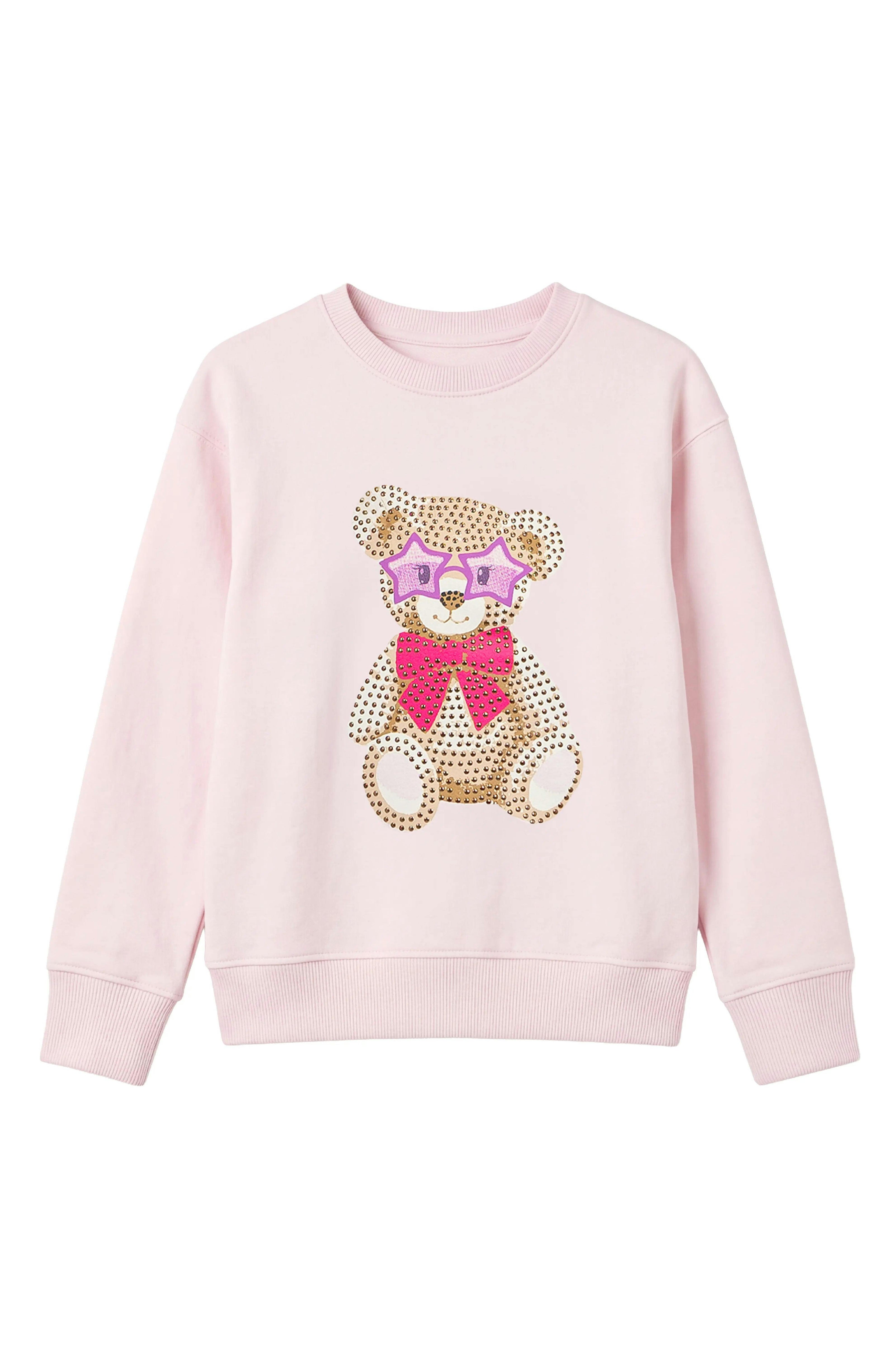 Rhinestone Bear Sweatshirt