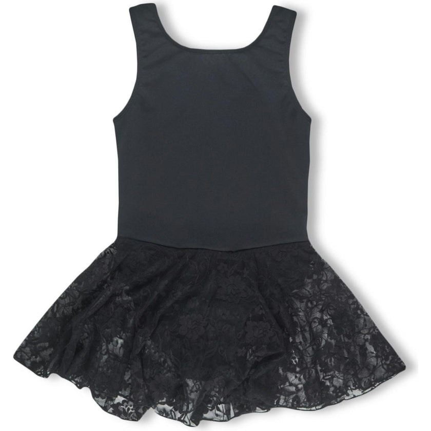 Power Ballet Skirted Leotard, Black