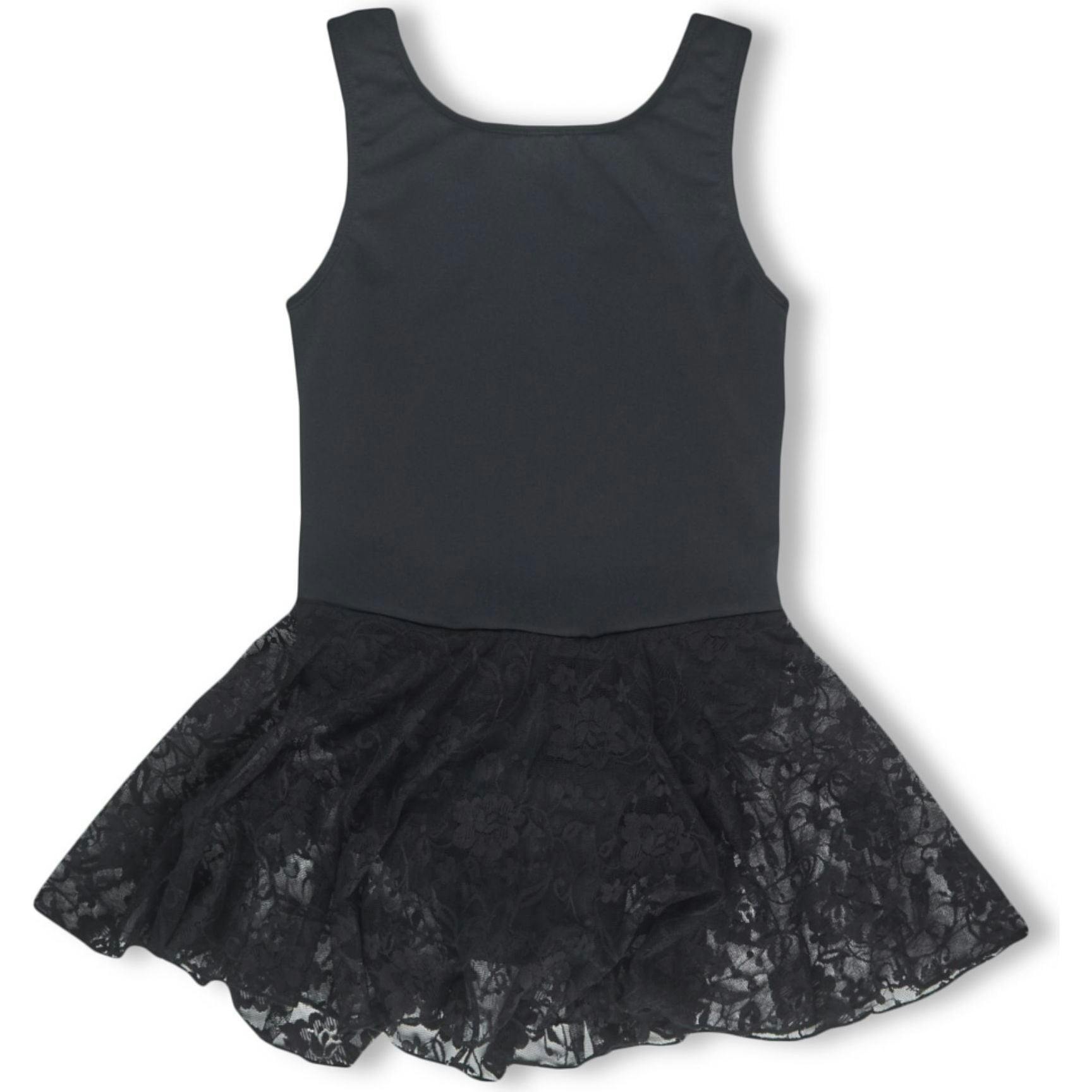Power Ballet Skirted Leotard, Black