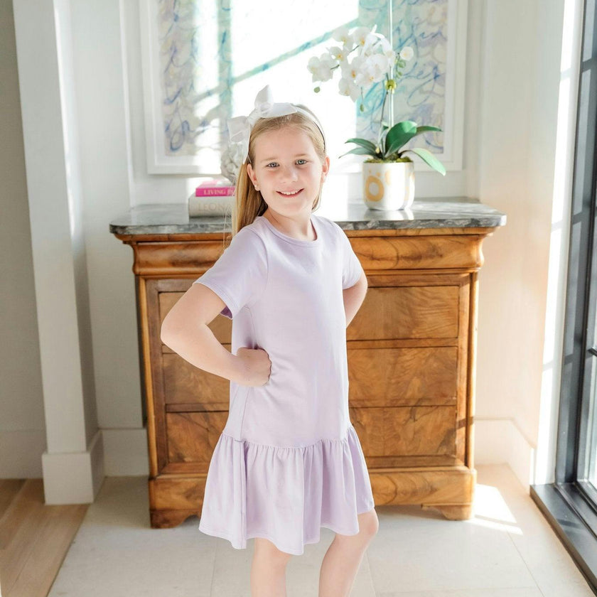 Lottie Girls' Dress - Lavender