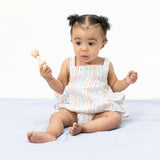 Tulip Stripe - Ruffle Sunsuit