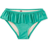 Ruffled Bikini Bottoms, Green