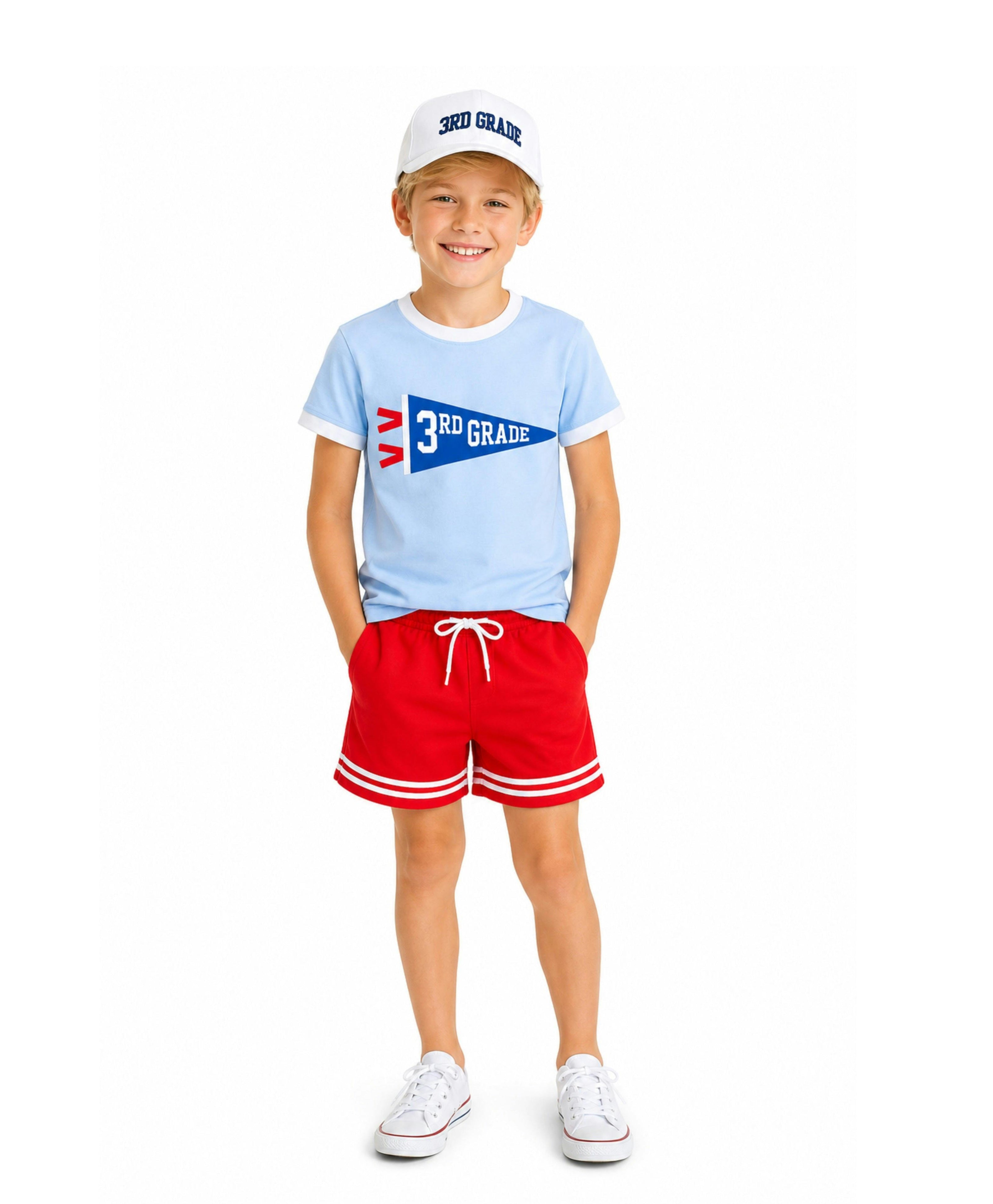 Back-to-School 3rd Grade Baseball Hat