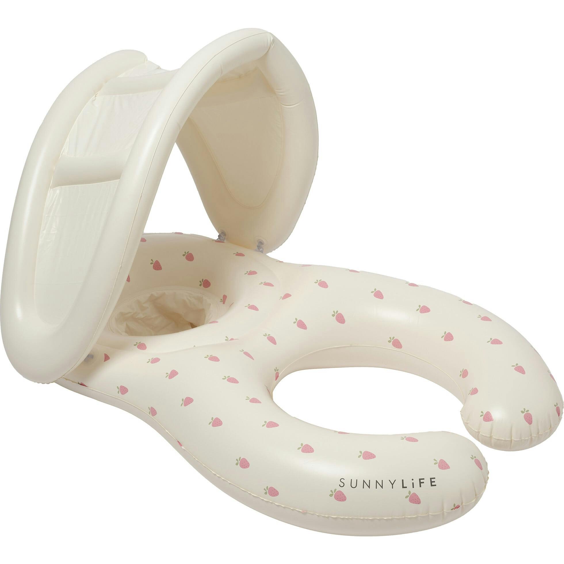 Float Together Baby Seat: Strawberry Sunshine