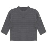 Knit Ribbed Mock Neck Top