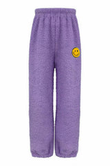 Bright Smiley Fuzzy Set Lavender