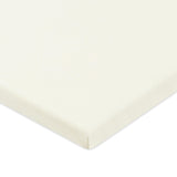 All-Stages Midi Crib Sheet in GOTS Certified Organic Brushed Cotton in Ivory