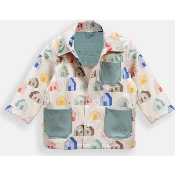 House Print Rain Worker Jacket