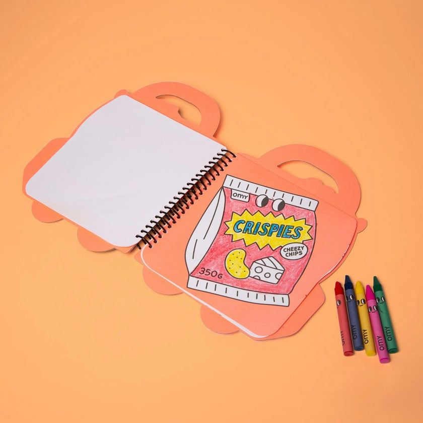 Yummy - Super Coloring & Stickers Book