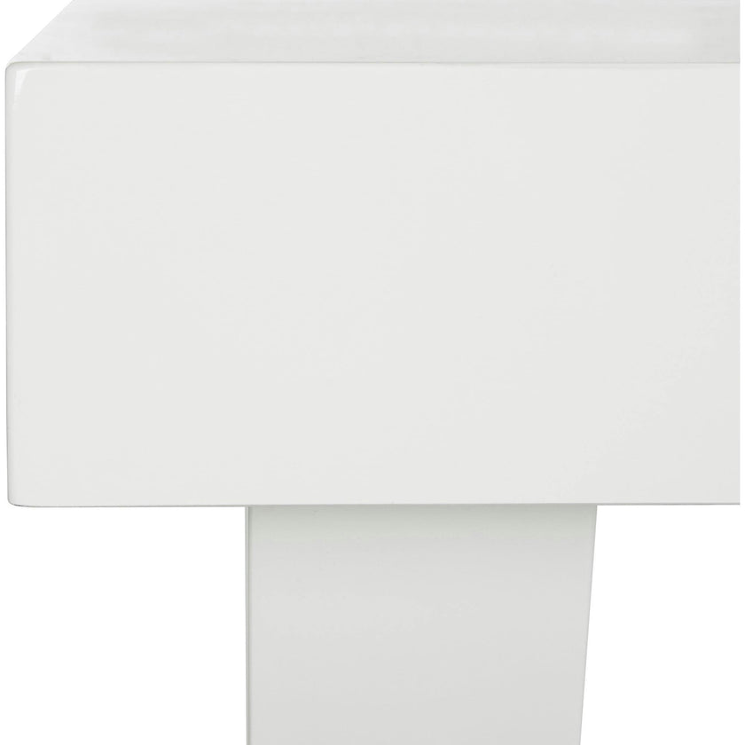 Alessia Mid-Century Lacquer Vanity Desk