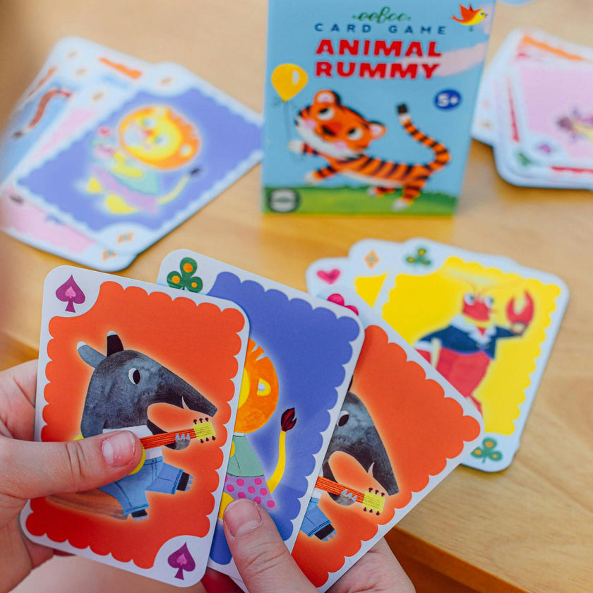 Animal Rummy Playing Card Game