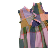 Girls Alyssa Dress - Plaid Madras