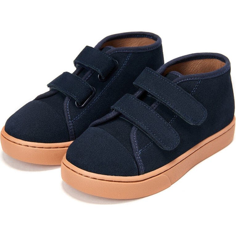 Robby Suede 2-Velcro Strap High Sneakers