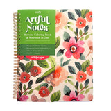 Artful Notes Reverse Coloring Notebook - Wildscape - 100 Pages 2 Sticker Sheets