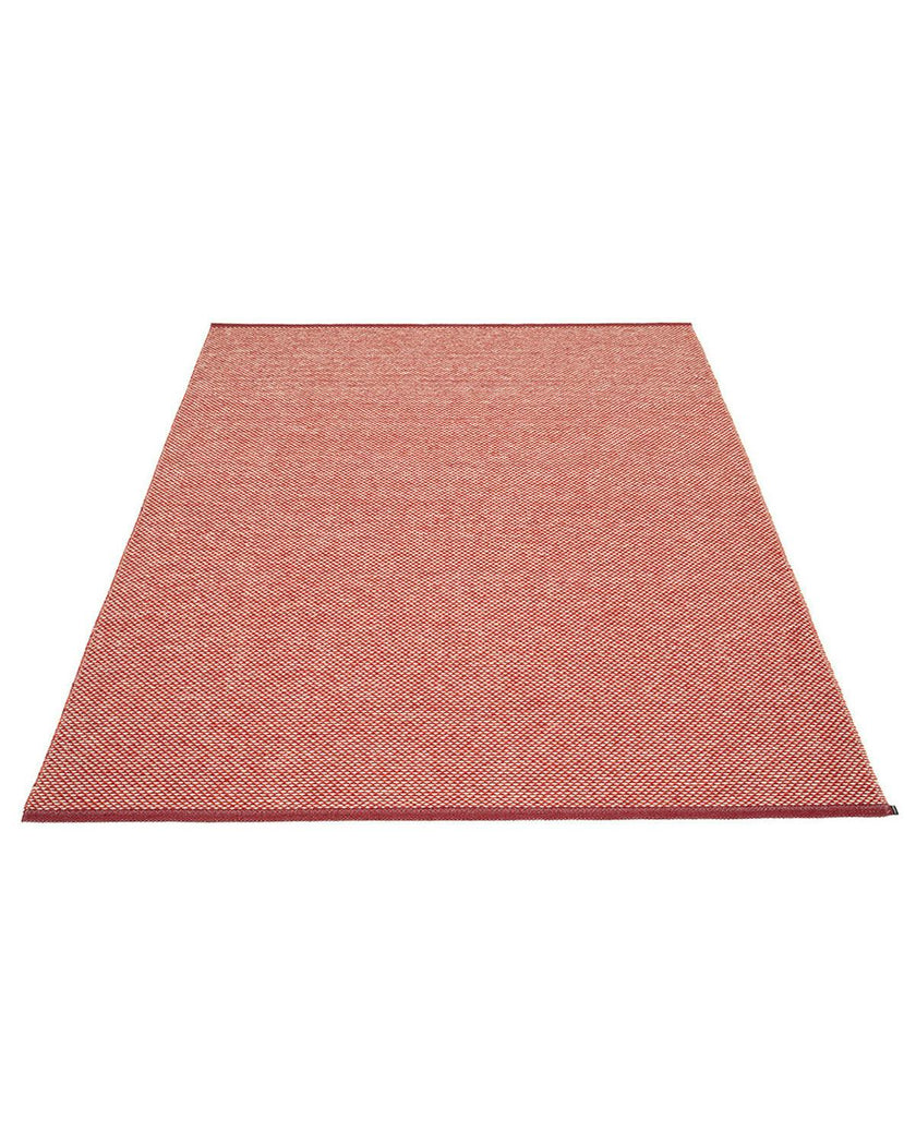 Rug EFFI Dark Red 7.5 x 10.5 ft