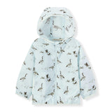 Goose Hooded Sun Shield Windbreaker Jacket