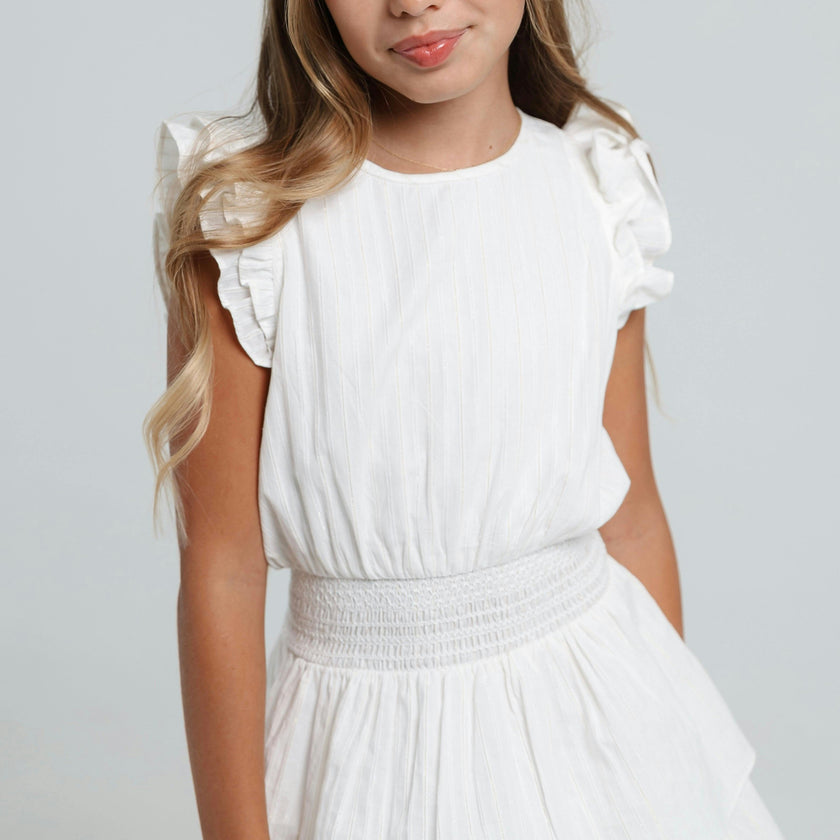 Marigot Dress in White