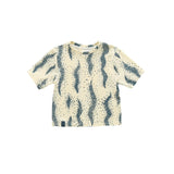 Boxy T-Shirt with All Over Print