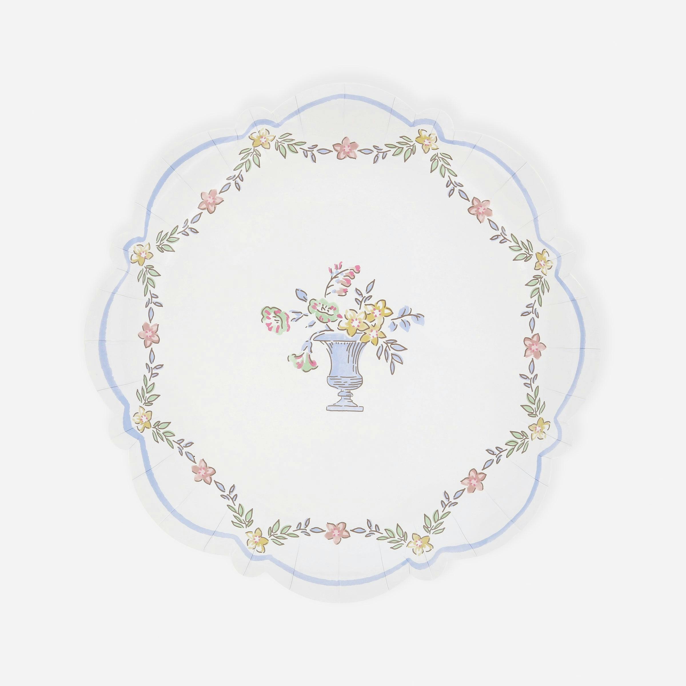 Chintz Border Side Plates