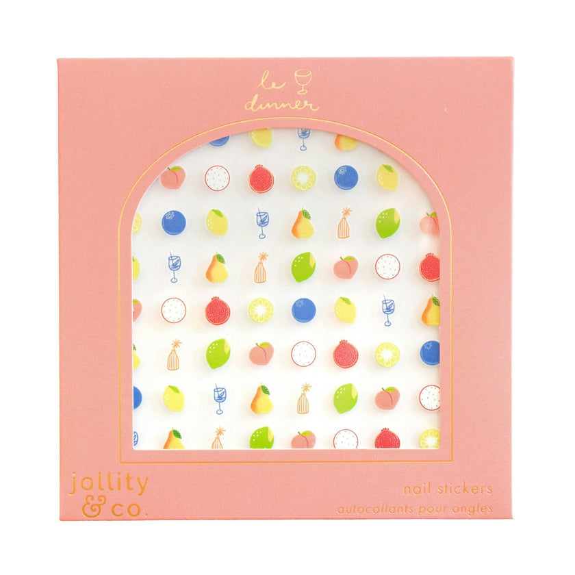 Le Dinner Fruit Nail Stickers