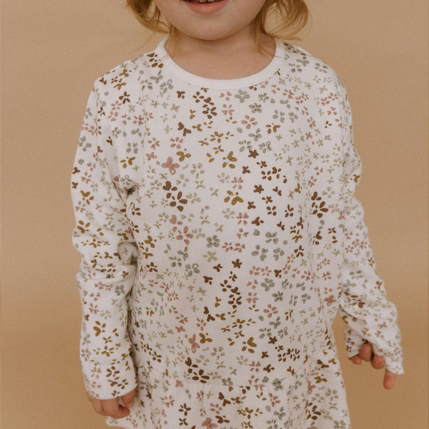 Organic Peplum Top & Leggings Set