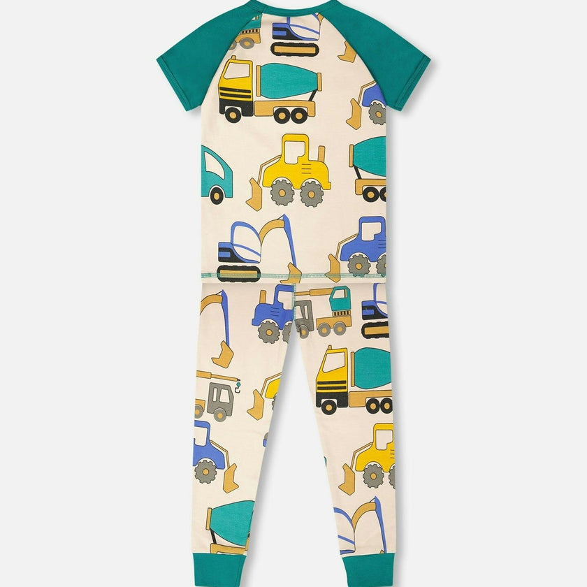 Organic Cotton Two-Piece Pajamas Set