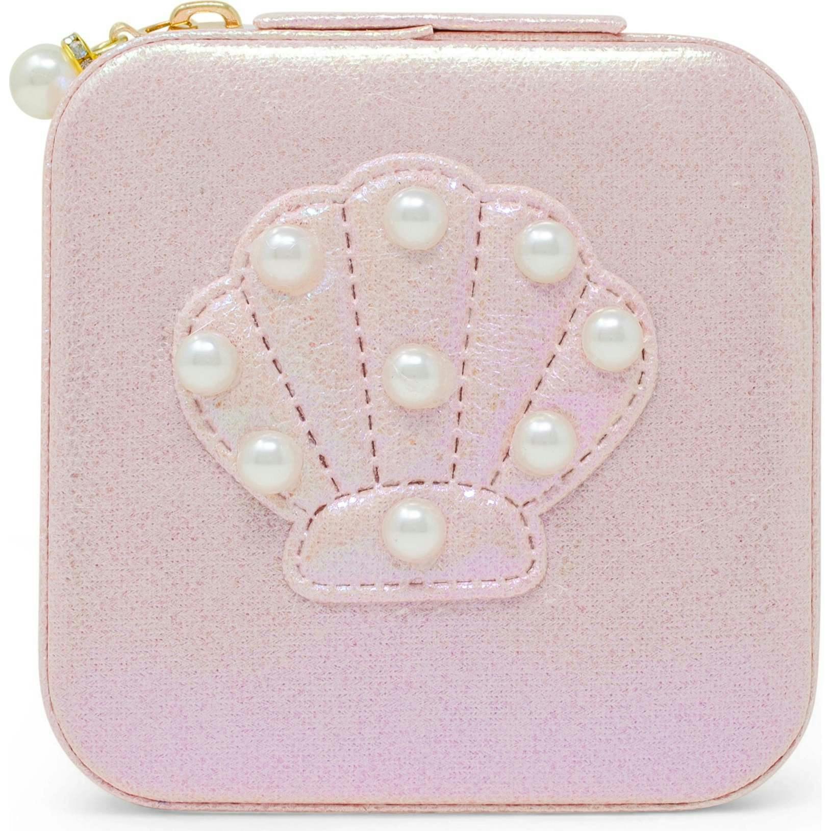 Girl's Mermaid Seashell Pearl Jewelry Box