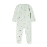 Lil' Stretch Fleece Zipper Footed Romper