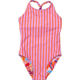 UPF50+ Sustainable Reversible Halter X-Back Swimsuit