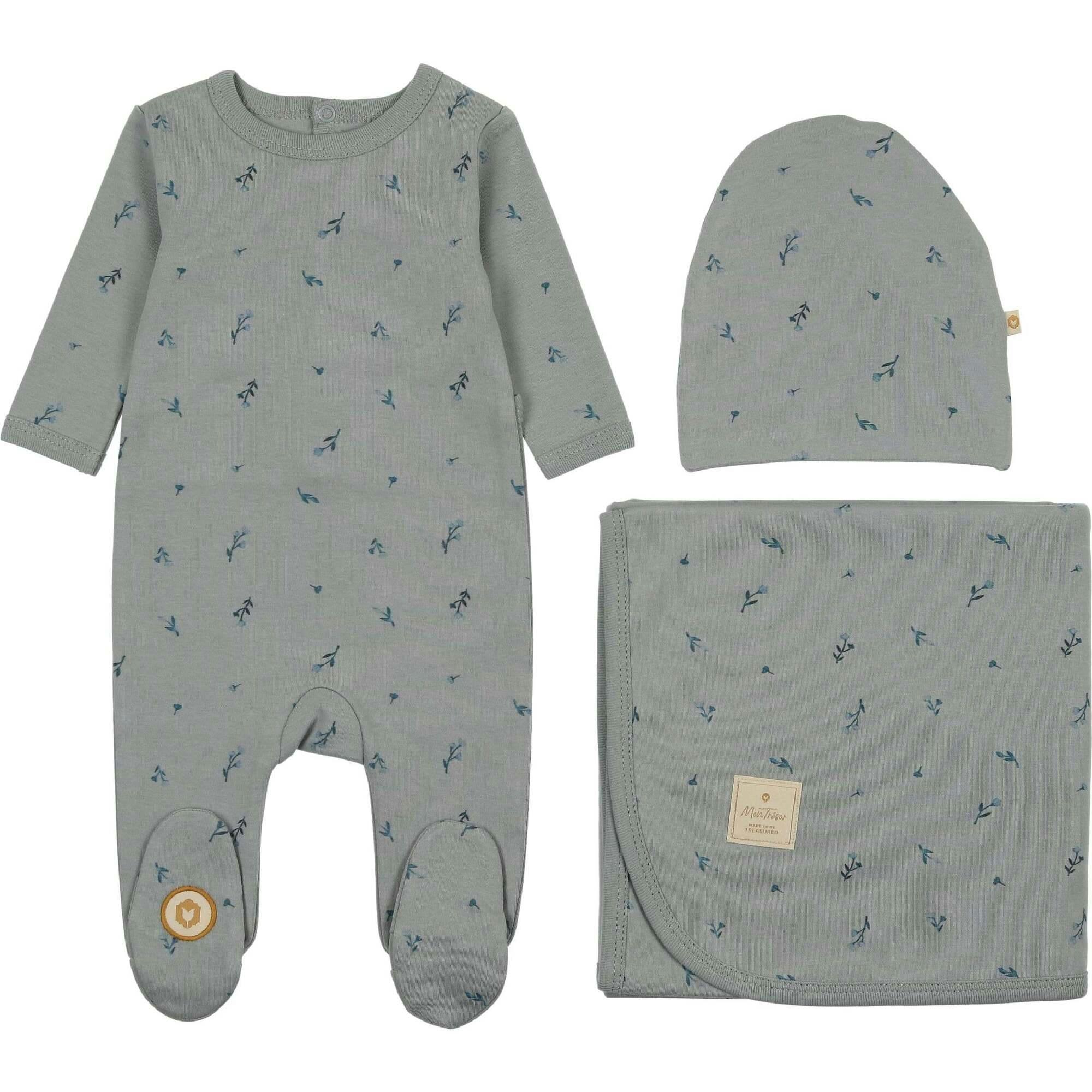 Nature's Print Layette Set