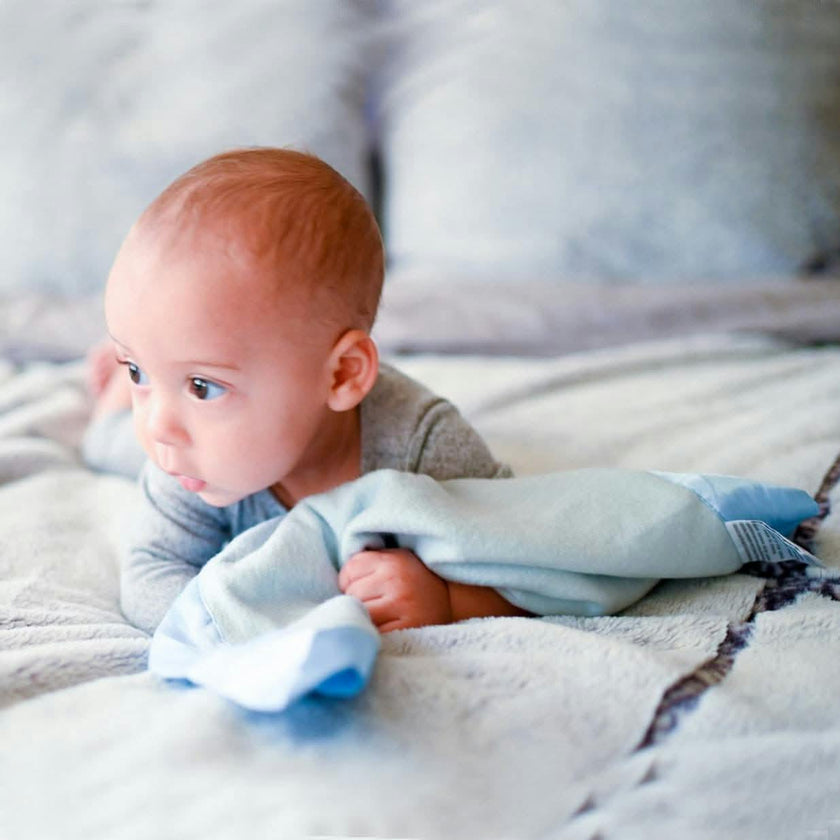 Blue Plush Security Blanket