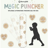 Magic Puncher - Inflatable Punching Bag for Kids with Positive Affirmations
