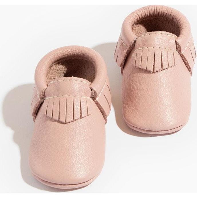 Blush Moccasin Baby Shoe