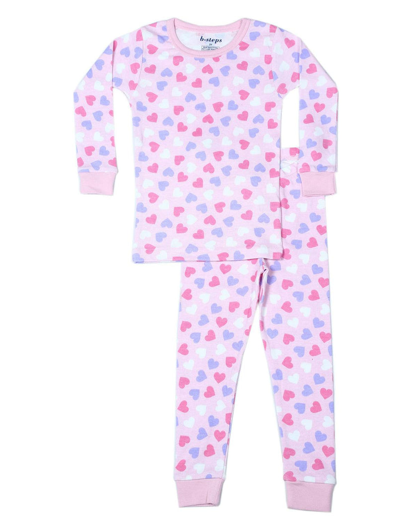 Kids Pajamas - Tossed Hearts