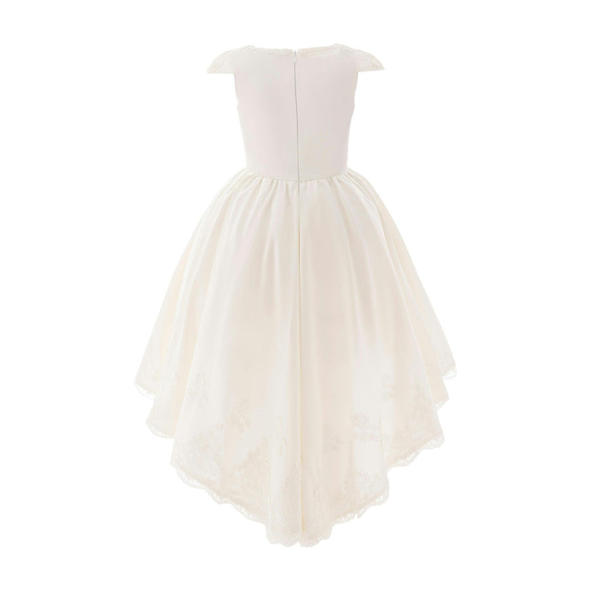 White Cresci Hilo Bow Dress