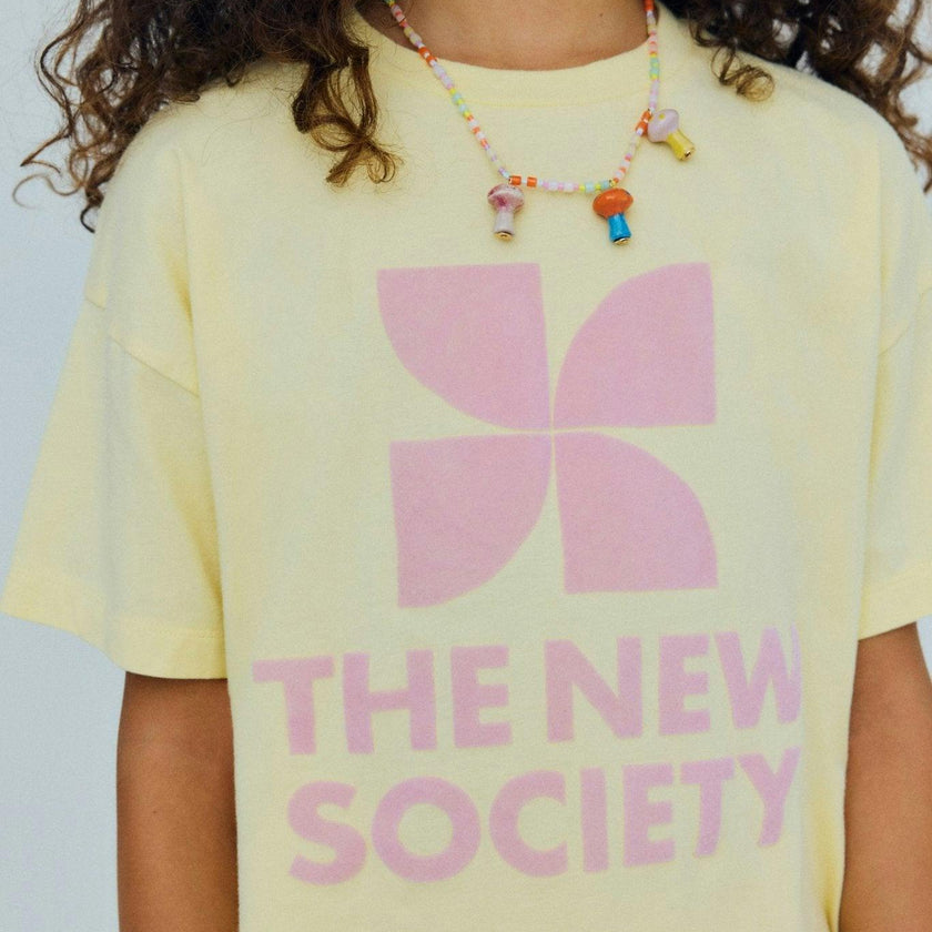 TNS Logo T-Shirt Soft Lemon