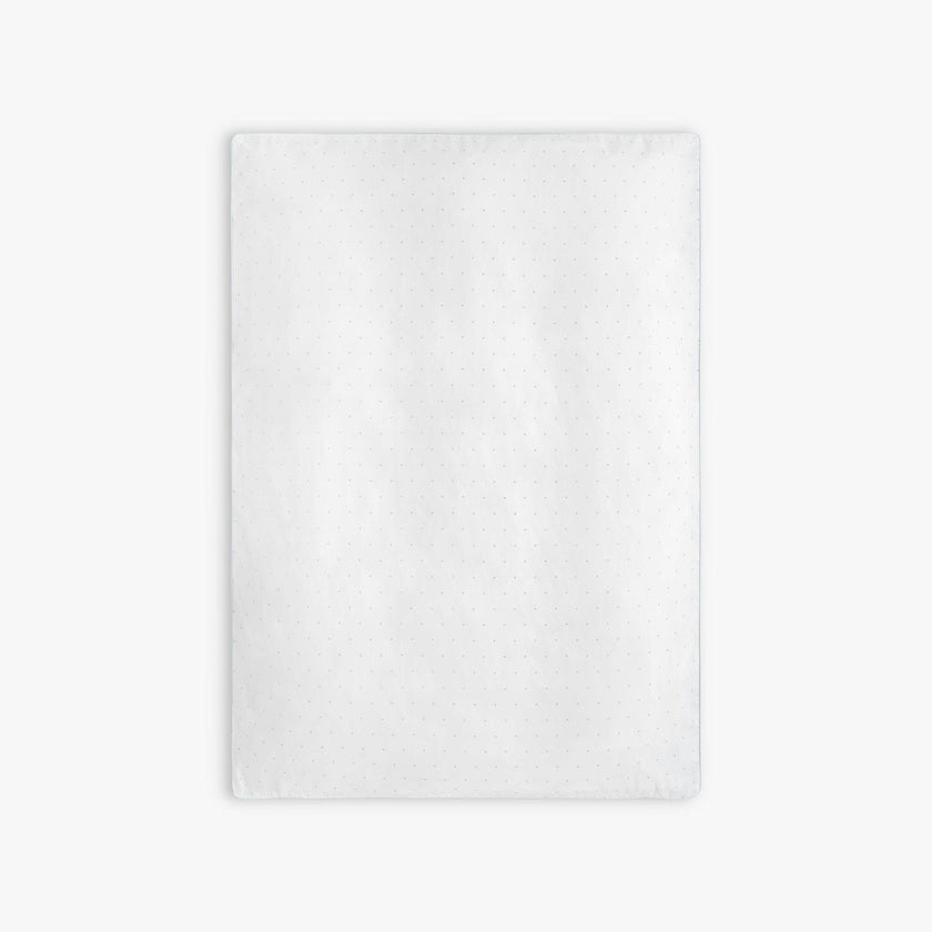 Classic Polka Dot Baby Duvet - Blue