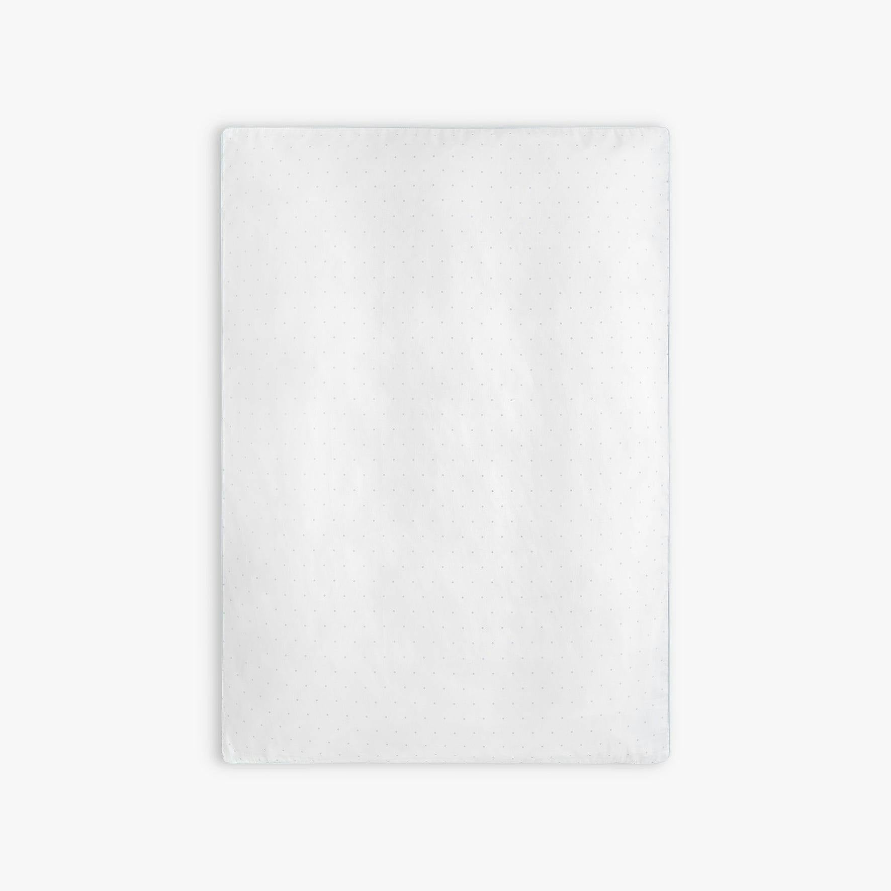Classic Polka Dot Baby Duvet - Blue