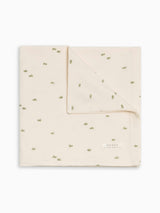 Swaddle Blanket - Grasshopper / Fern + Mint
