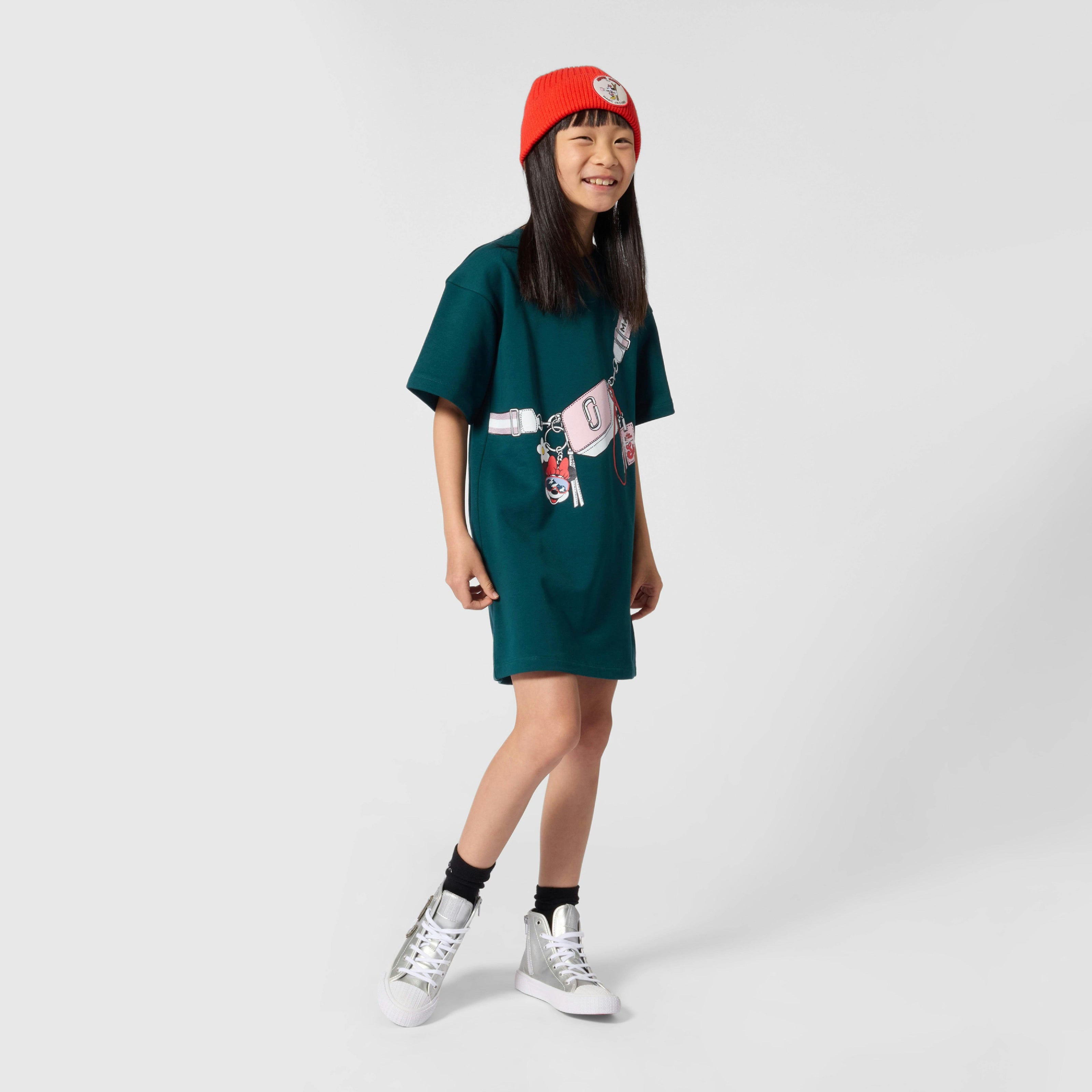 Green Disney Snapshot Dress