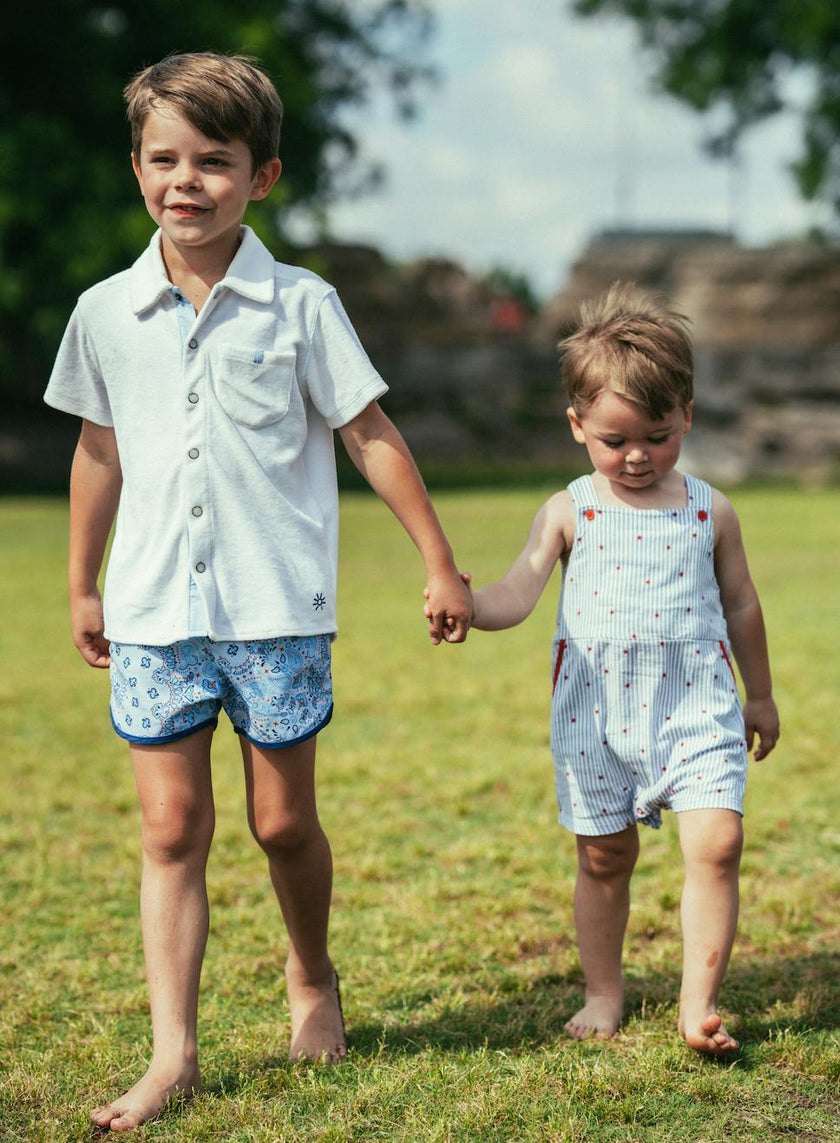 boys wells button down