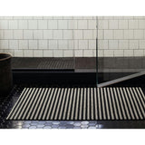 Breton Stripe Shag Floor Mat, Stripes