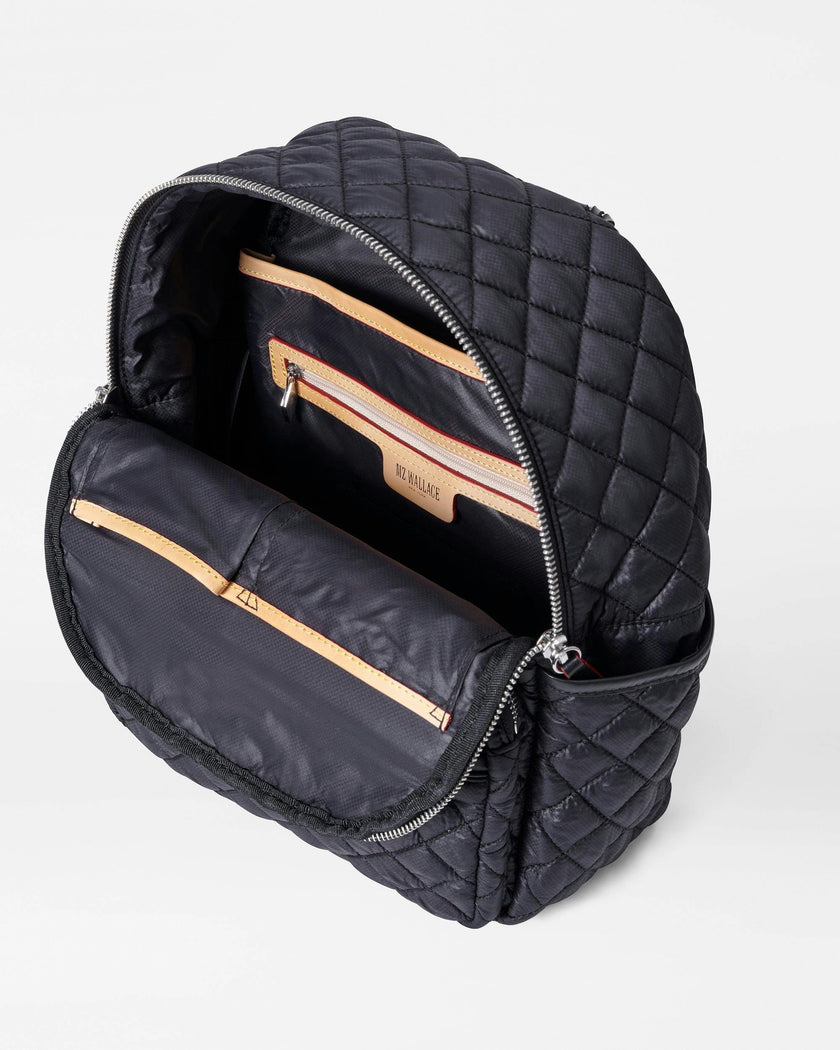 Black Small Crosby Backpack
