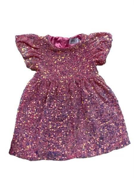 Pretty in Pink Sequin Dress