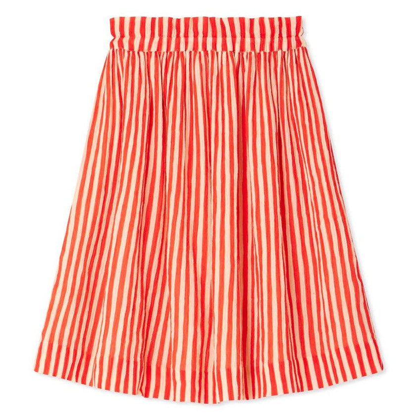 BONPOINT Elyna Waffle Crepe Midi Skirt