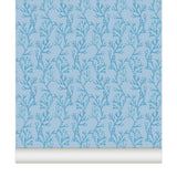 Papier peint CORAIL coloris Bleu océan