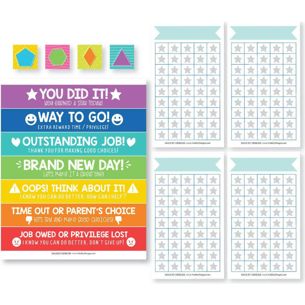 Video Game Kids Chore Chart