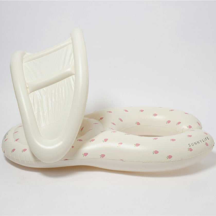 Float Together Baby Seat: Strawberry Sunshine